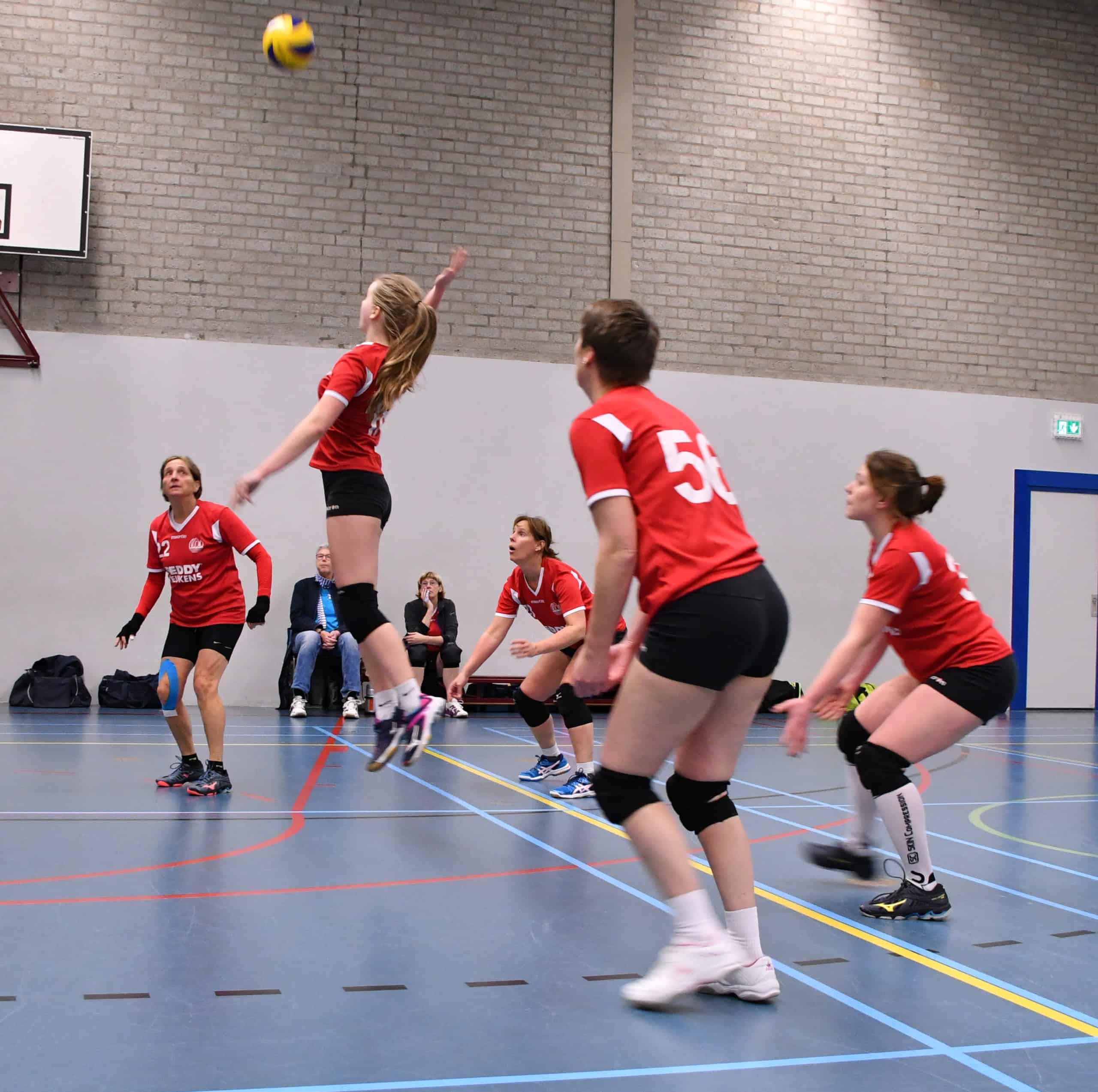 Tijdelijk geen volleybal door lockdown