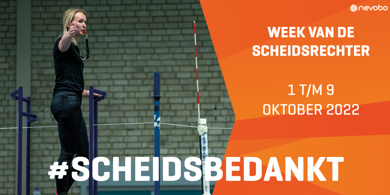 Bedank de scheidsrechter in de Week van de Scheidsrechter!￼