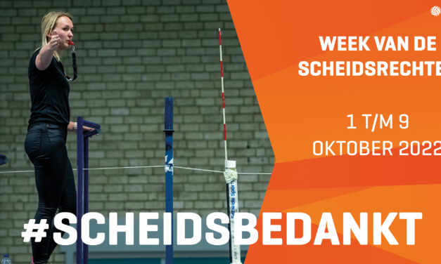 Bedank de scheidsrechter in de Week van de Scheidsrechter!￼