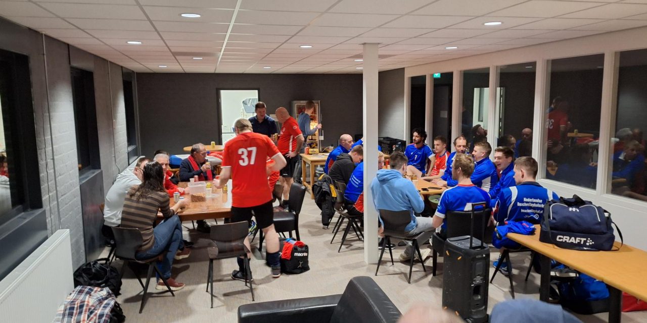 Sportkantine weer in gebruik
