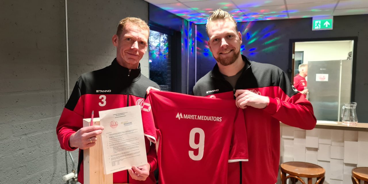 Sponsorovereenkomst Mayet Mediators getekend